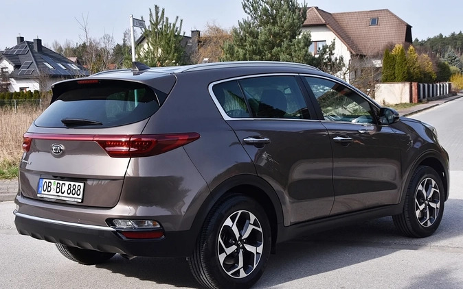 Kia Sportage cena 83700 przebieg: 57000, rok produkcji 2019 z Glinojeck małe 742